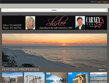 Tablet Screenshot of carneyrealtyinc.com